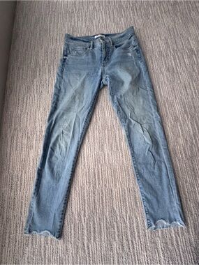 LOFT Women’s Light Blue Skinny Crop Jeans